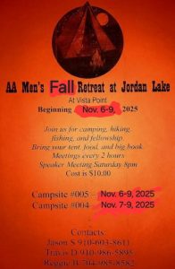 Men's Fall Retreat at Jordan Lake @ Jordan Lake | North Carolina | United States